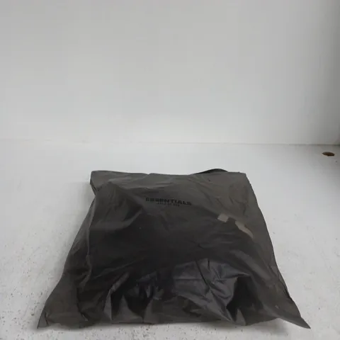 FEAR OF GOD ESSENTIALS IRON HOODIE – BLACK – UK SIZE S