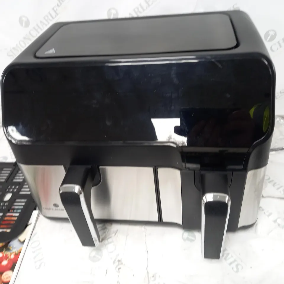 COOK'S ESSENTIALS 7.7L DUAL AIR FRYER 