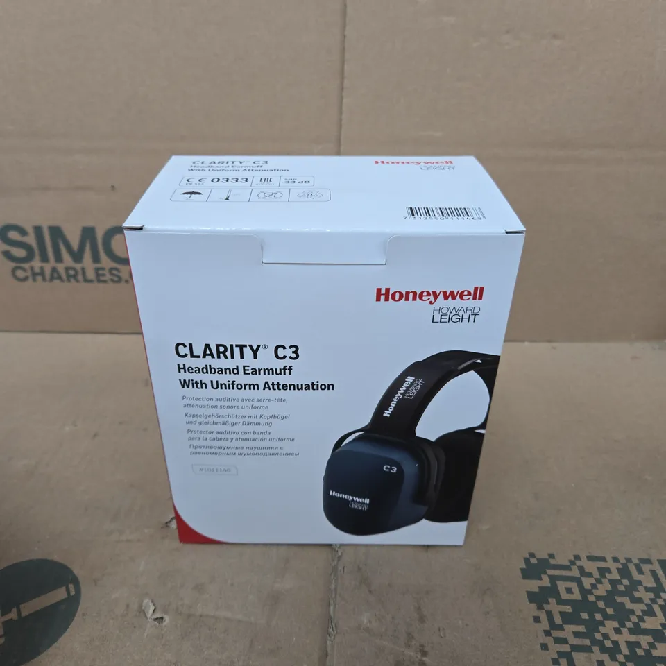 BOXED HONEYWELL HOWARD LEIGHT CLARITY C3 EARMUFF