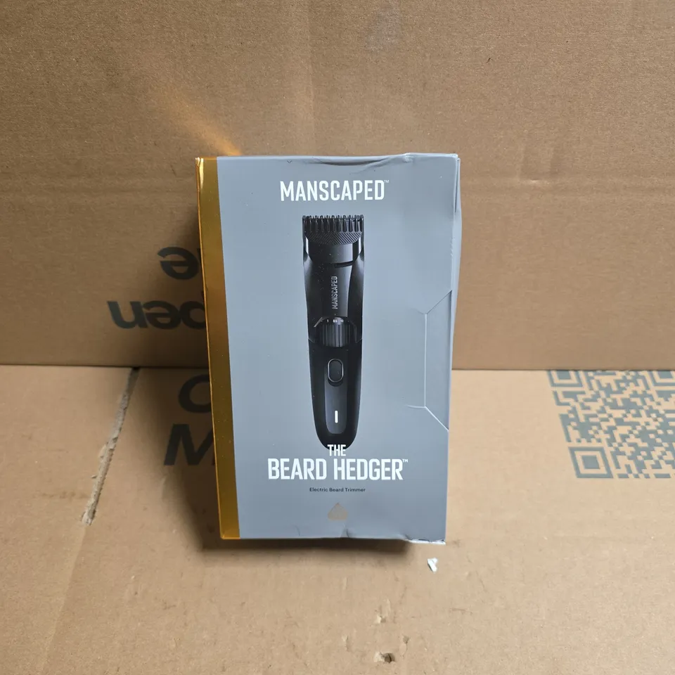 MANSCAPED THE BEARD HEDGER – ELECTRIC BEARD TRIMMER (BOXED)