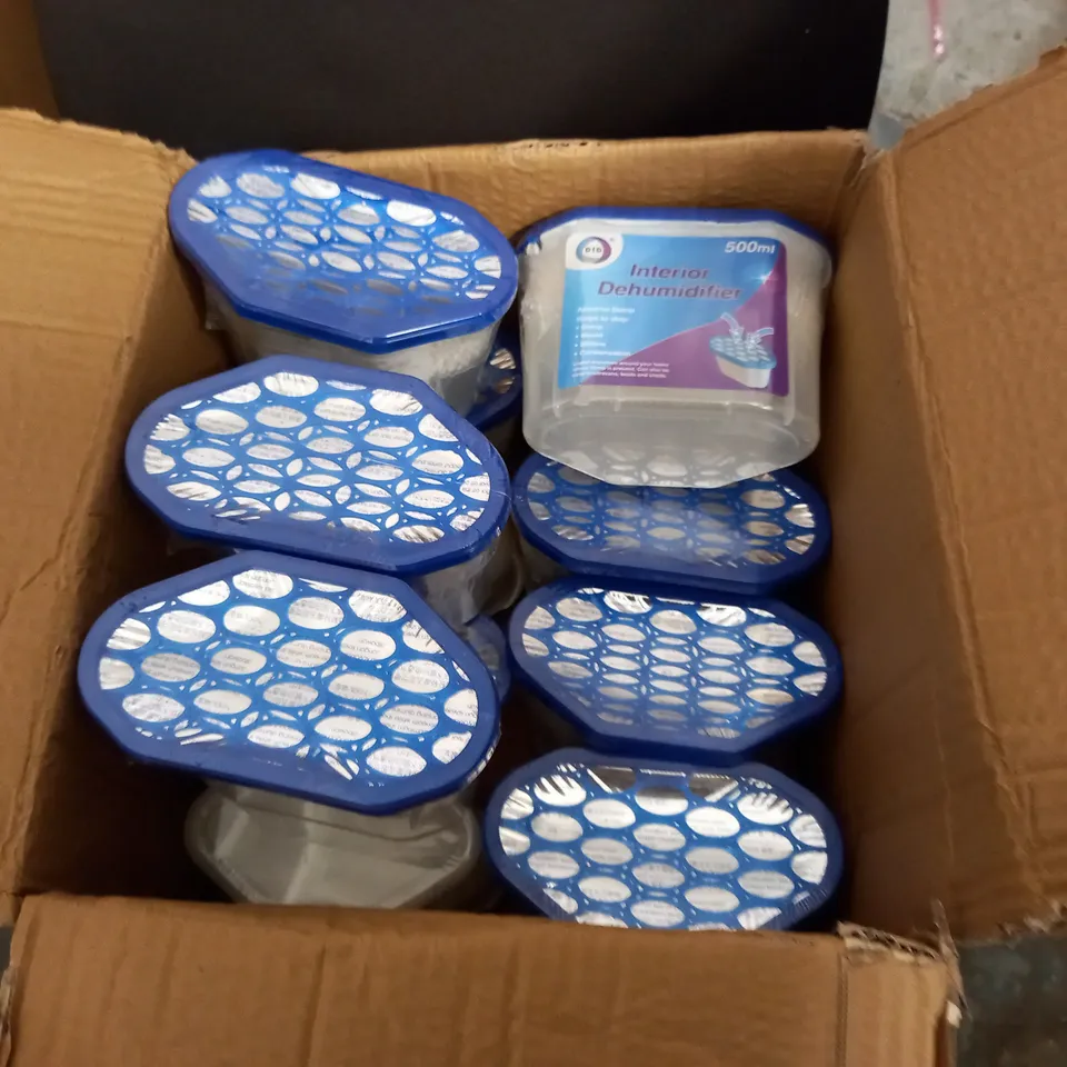 LOT OF 12 500ML INTERIOR DEHUMIDIFIERS