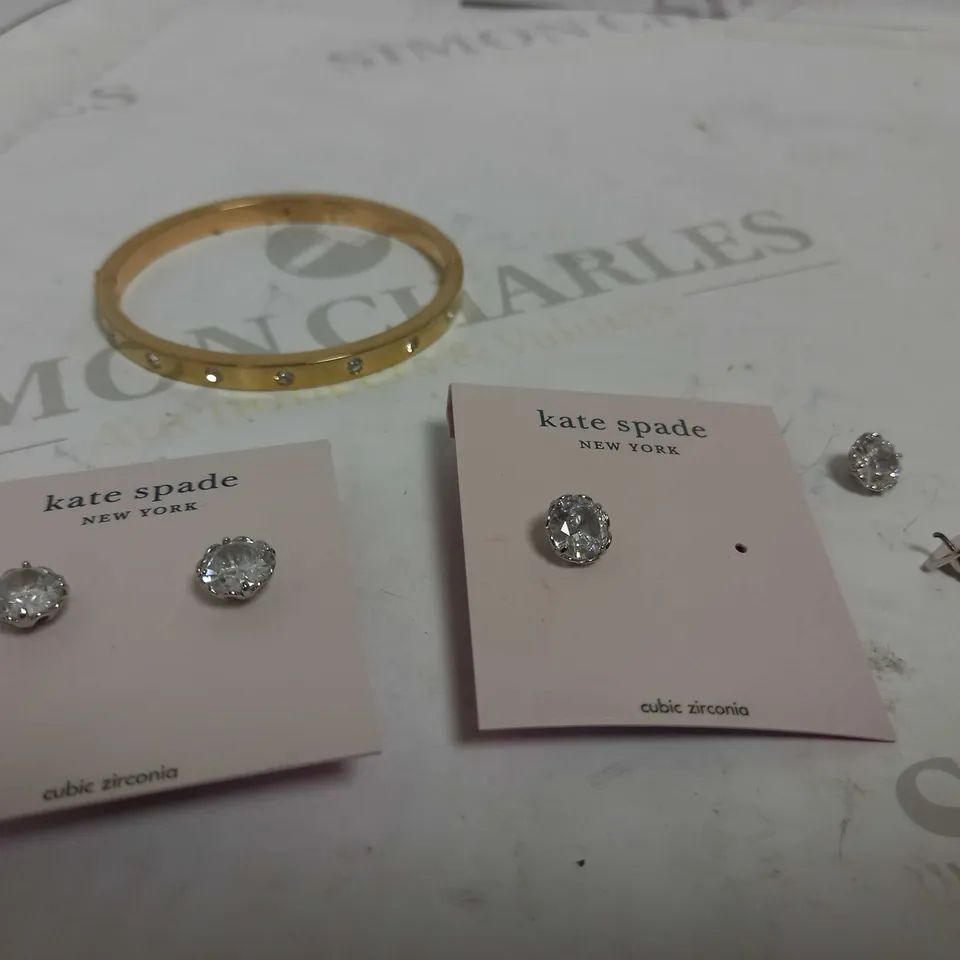 LOT OF 3 KATE SPADE JEWELLERY ITEMS RRP £135