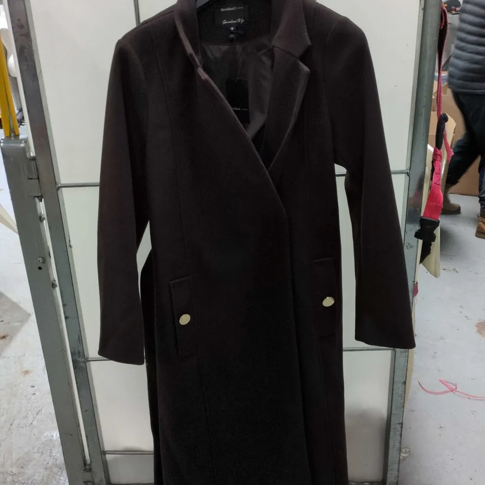 RIVER ISLAND STUDIOS WOMEN'S COAT – UK 12 – SOMEWHERE TO GO 
