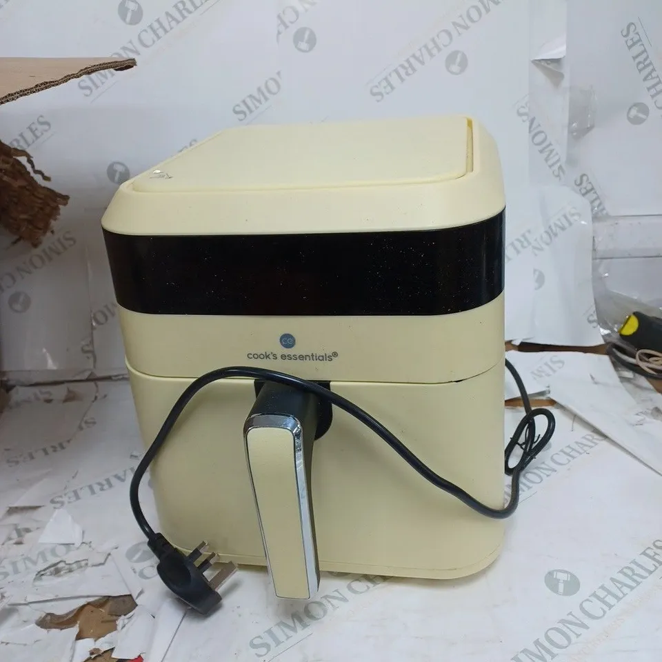 COOKS ESSENTIALS AIR FRYER IN YELLOW