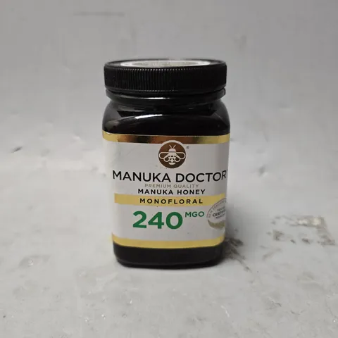 MANUKA DOCTOR MANUKA HONEY MONOFLORAL 240 MGO 500G