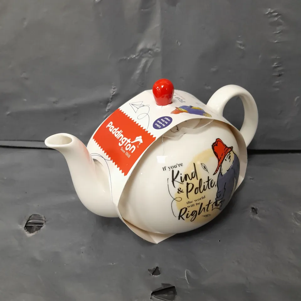 PADDINGTON FINE CHINA TEAPOT 