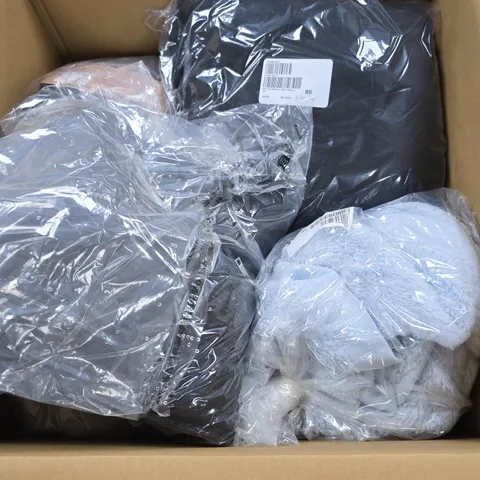 APPROXIMATELY 10 ASSORTED CLOTHING PRODUCTS IN VARIOUS STYLES & SIZES 