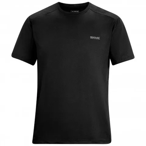 REGATTA BREEZED IV SHIRT MEN BLACK SIZE 4XL