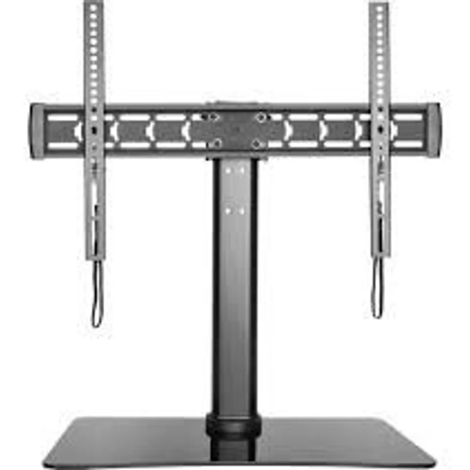 BOXED DOREL TILT AND SWIVEL TABLE TOP 32-INCH TO 55-INCH TV STAND - BLACK (1 BOX)