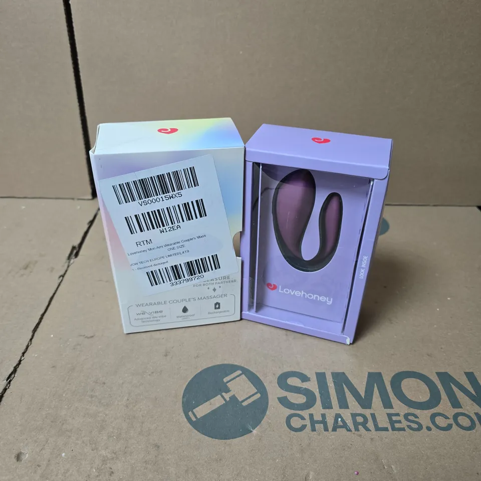 BOXED LOVEHONEY MON AMI WEARABLE COUPLE'S MASSAGER