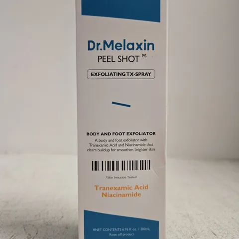 SEALED DR.MELAXIN - PEEL SHOT EXFOLIATING TX-SPRAY 200ML