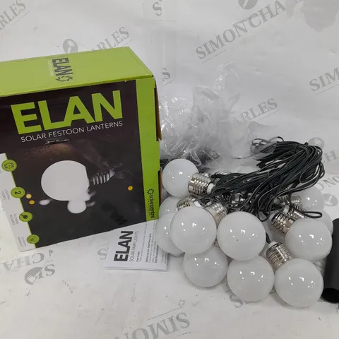 BOXED ELAN SOLAR FESTOON LANTERNS