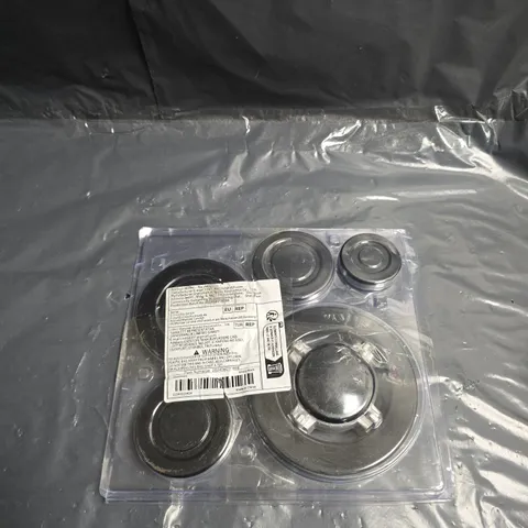 METAL GEAR COMPONENTS SET IN BLISTER PACK – CIRCULAR DISCS AND HUBS .