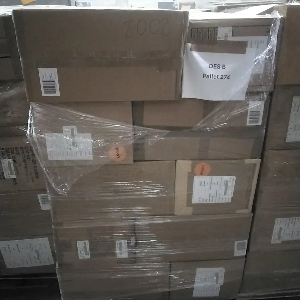 PALLET CONTAINING APPROXIMATELY 100 BRAND NEW DESIGNER WOMEN'S CLOTHES WHICH INCLUDE; SIMPLY BE PANTS, JD WILLIAMS DRESSES, CARDIGANS ETC