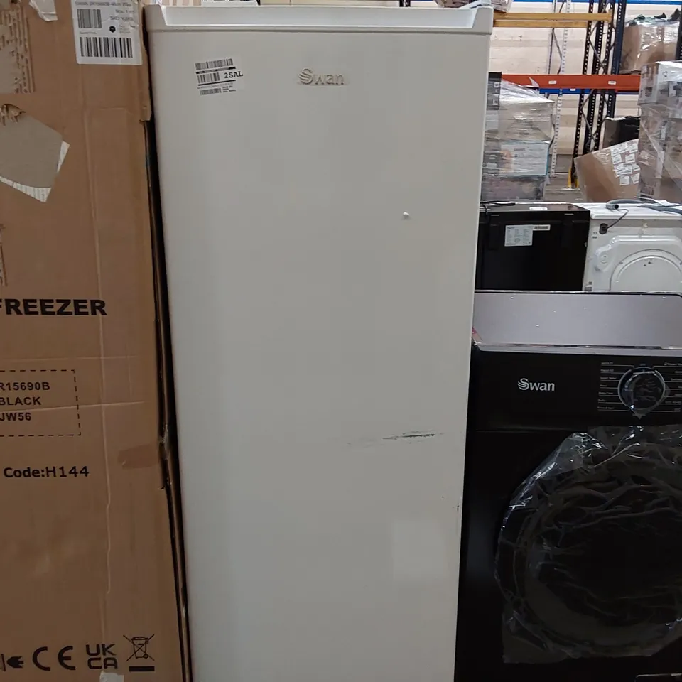 SWAN SR15671W 143CM HIGH, 55CM WIDE TALL FREEZER - WHITE