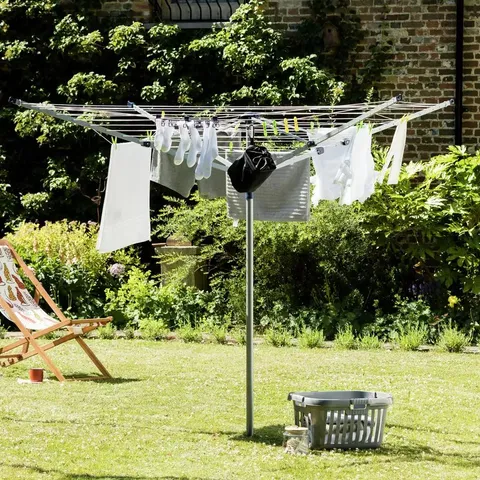 BOXED ARGOS HOME LIFT & CLICK 60M 4 ARM ROTARY AIRER