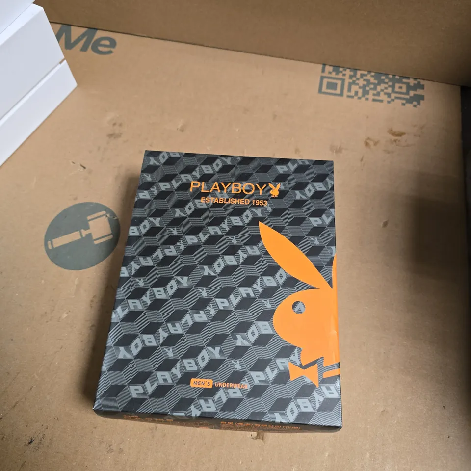 BOXED PLAYBOY SET OF THREE BOXER SHORTS
