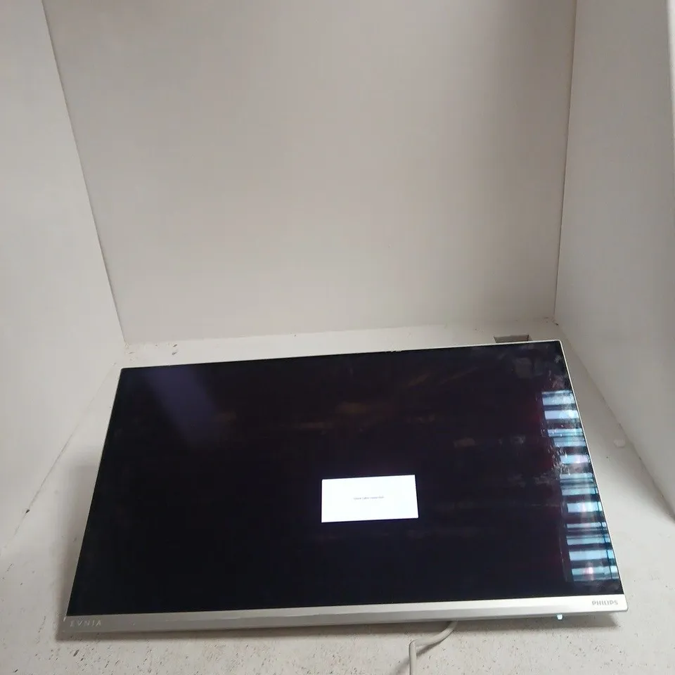PHILIPS 27-INCH LED TV – MODEL ID 27M2N85 POWERS ON