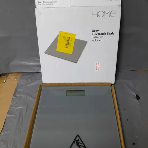 BOXED HOME GREY ELECTRONIC SCALE 