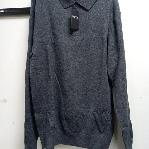 NEXT LONG SLEEVE SHIRT IN GREY - MEDIUM