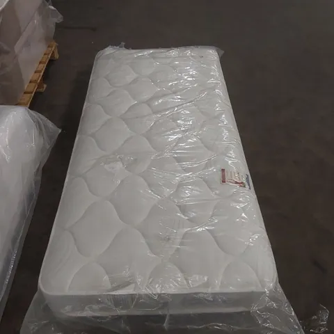 QUALITY BAGGED 3FT SINGLE AIRSPRUNG MEMORY FOAM BUNK MATTRESS