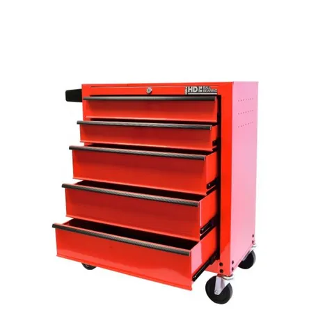 BOXED HILKA HEAVY DUTY 5 DRAWER TROLLEY BBS