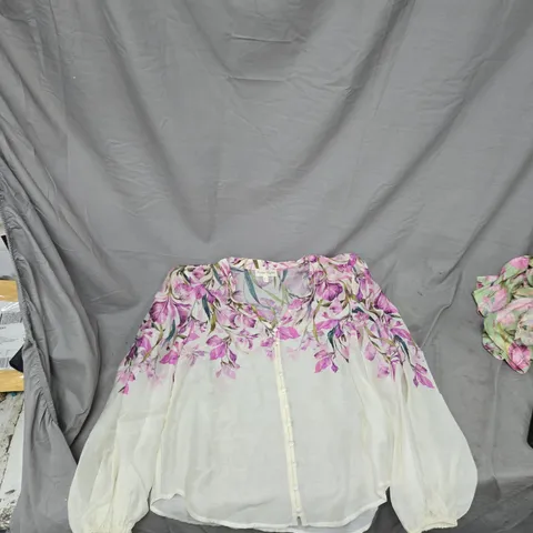 PHASE EIGHT FLORAL BLOUSE – UK 10 (DE 36 / ES 38 / US 6)