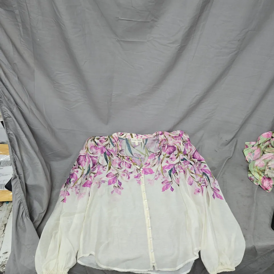 PHASE EIGHT FLORAL BLOUSE – UK 10 (DE 36 / ES 38 / US 6)