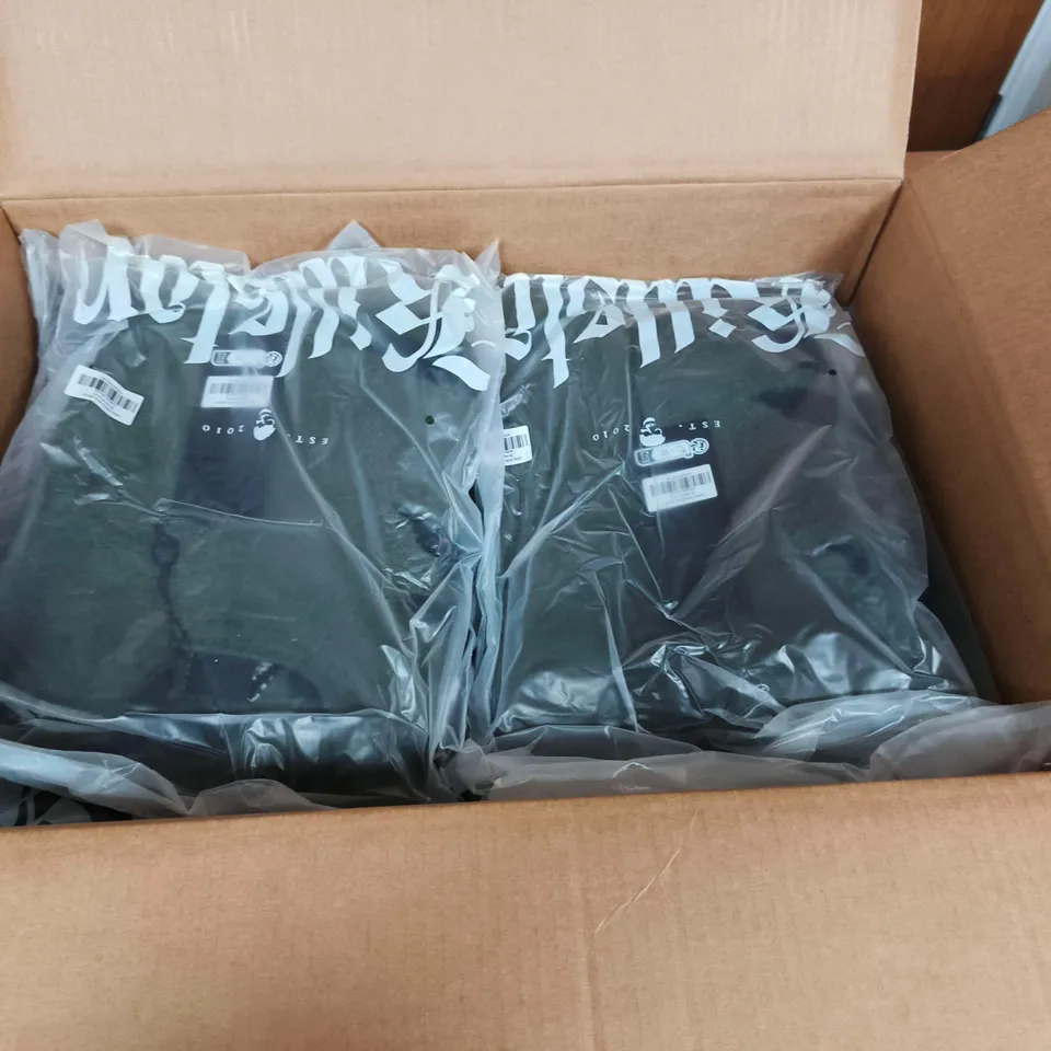 LOT OF APPROXIMATELY 26 BRAND NEW KILLSTAR CLOTHING ITEMS TO INCLUDE GRIM FERNS MIDI DRESS IN KHAKI/BLACK - VARIOUS SIZES