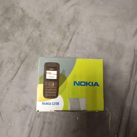 NOKIA 1208 MOBILE PHONE – BOXED WITH ORIGINAL PACKAGING