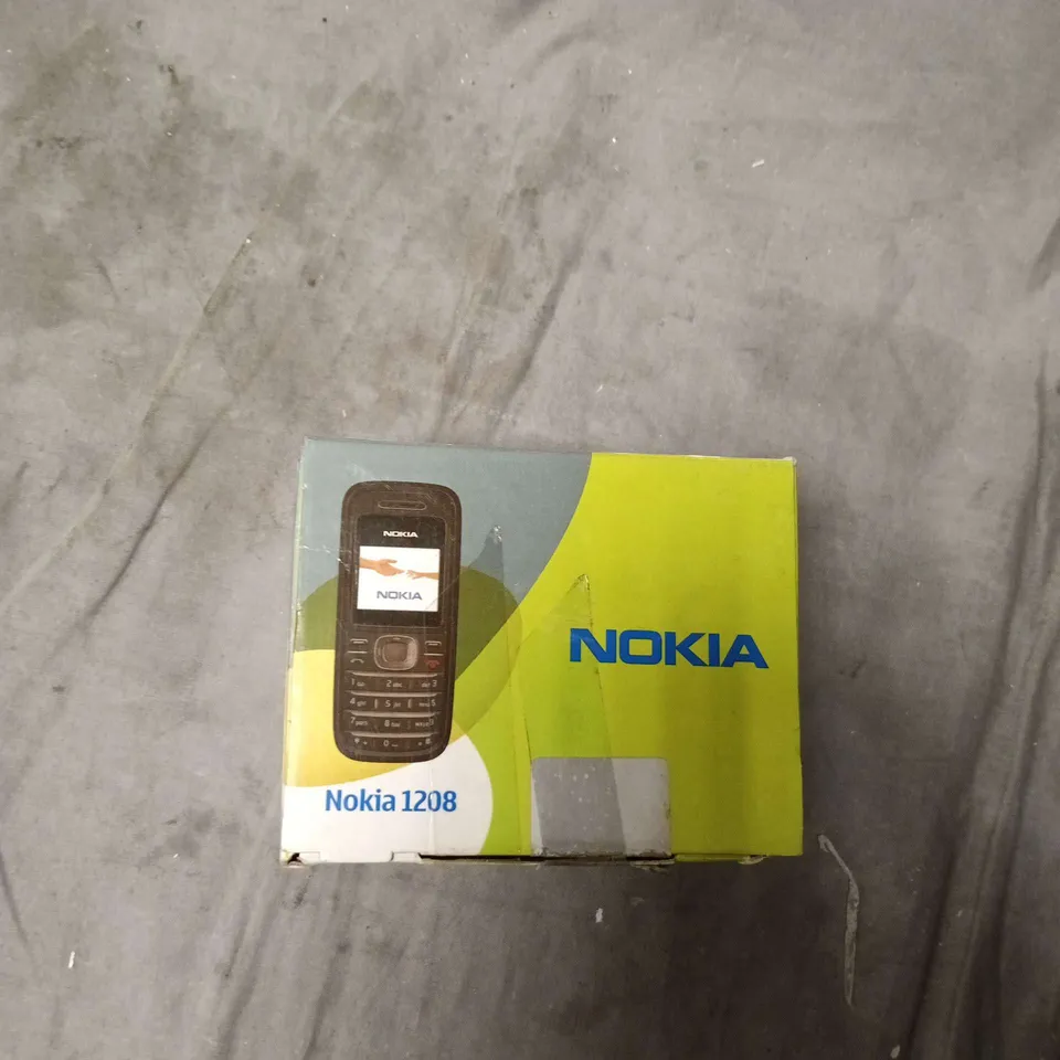 NOKIA 1208 MOBILE PHONE – BOXED WITH ORIGINAL PACKAGING