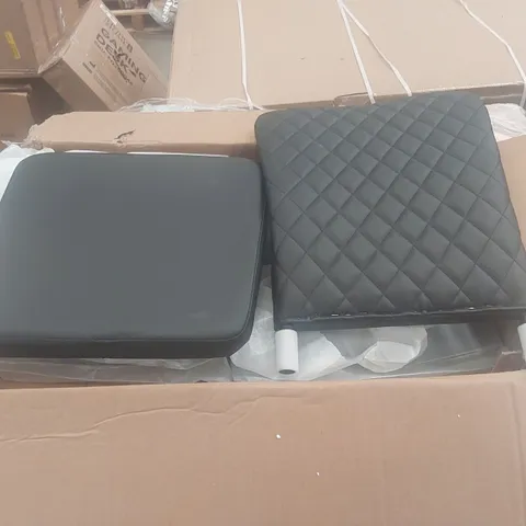 BOXED PACK OF 4 BLACK CHAIRS