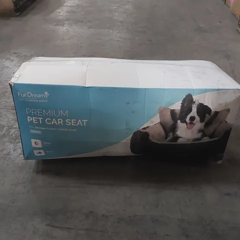 BOXED FURDREAMS PREMIUM PET CAR SEAT