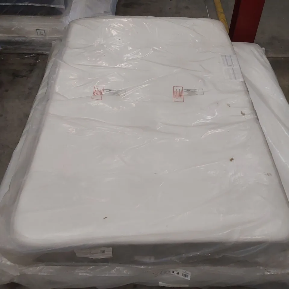QUALITY BAGGED 10" FLAT MATT ASPIRE COOL TUFTED 2 LAYER QUAD COMFORT 4FT SMALL DOUBLE MATTRESS 