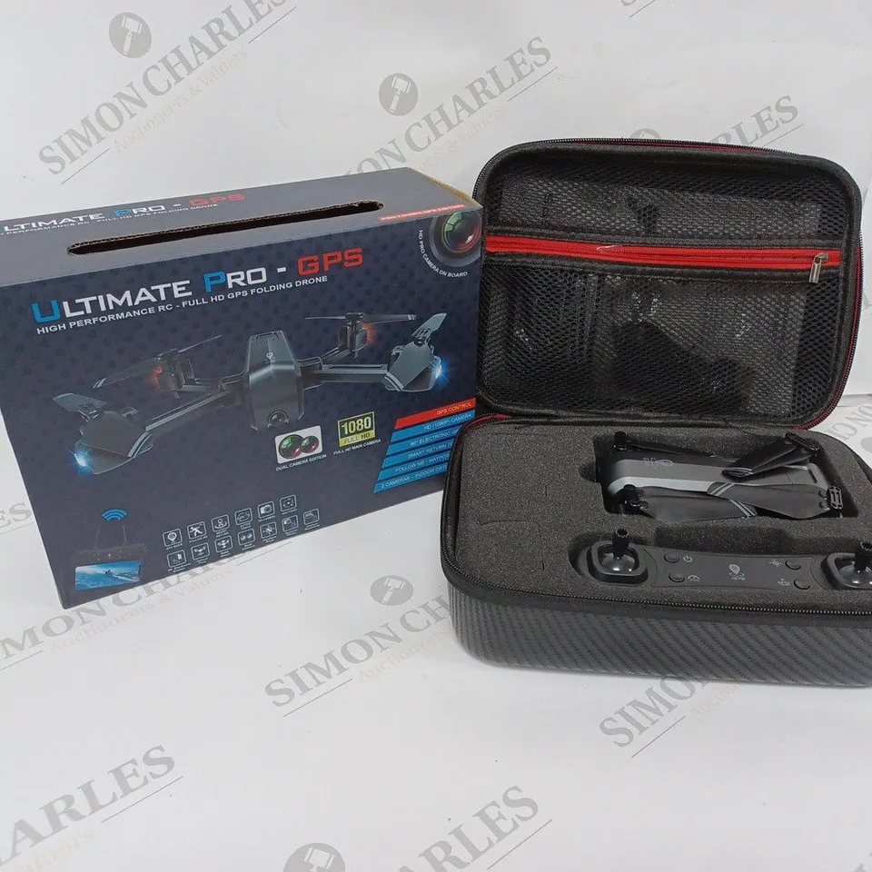 BOXED ULTIMATE PRO GPS HIGH PERFORMANCE RC FULL HD GPS FOLDING DRONE 