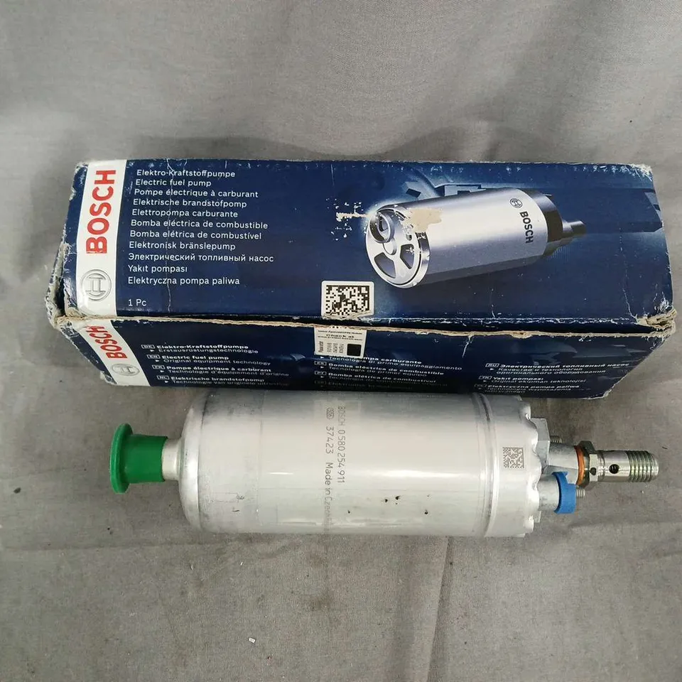 BOXED BOSCH ELECTRIC FUEL PUMP (0 580 254 911)