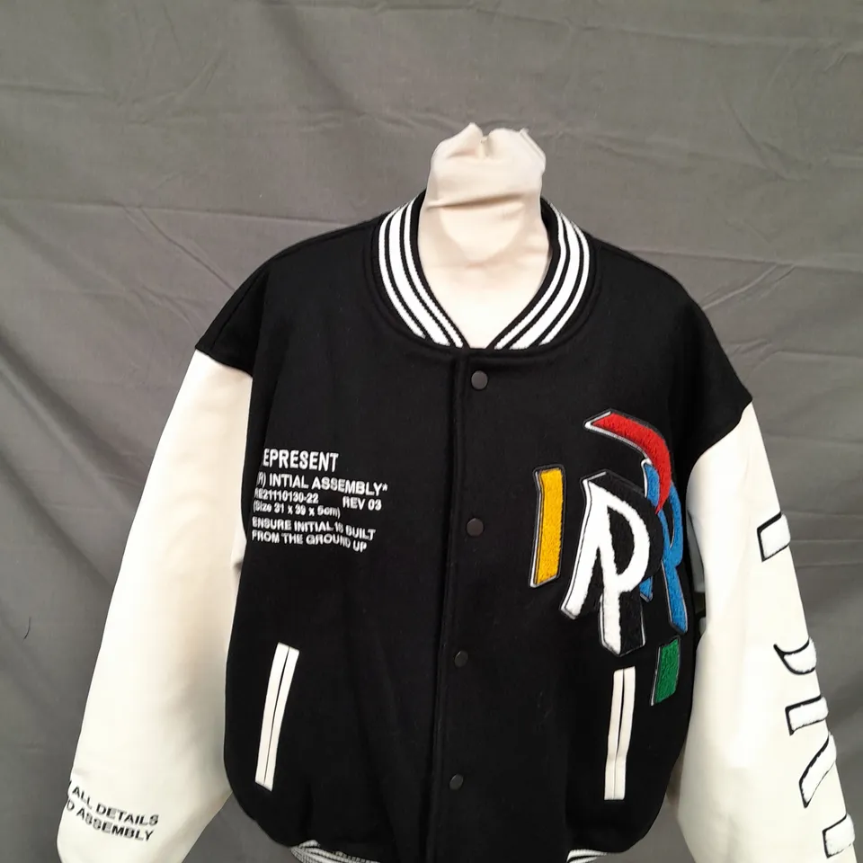 REPRESENT INITIAL VARSITY HOODIE SIZE L