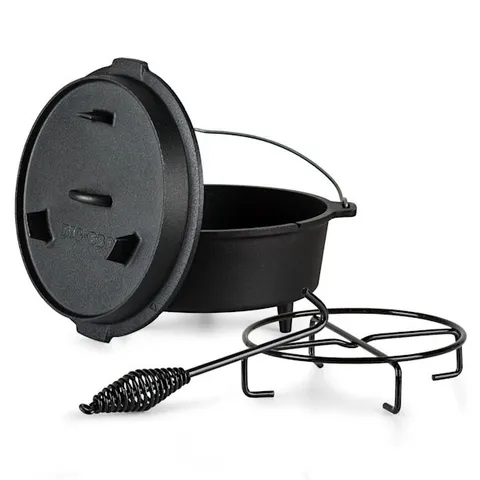 GUERNSEY PREMIUM DUTCH OVEN 12.0 BBQ POT