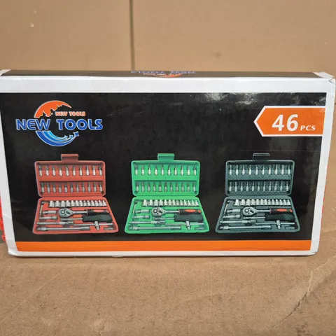 NEW TOOLS 46-PIECE HAND TOOL SET – BOXED