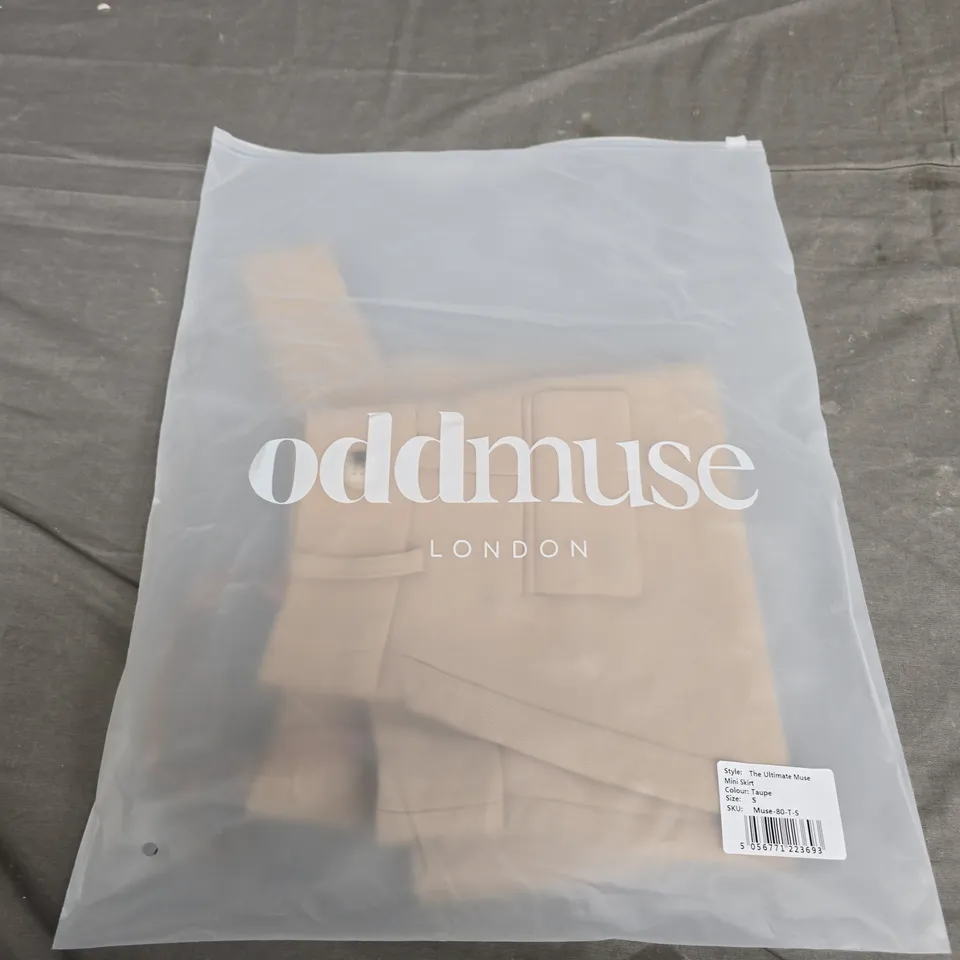BAGGED ODDMUSE MINI SKIRT - SIZE SMALL
