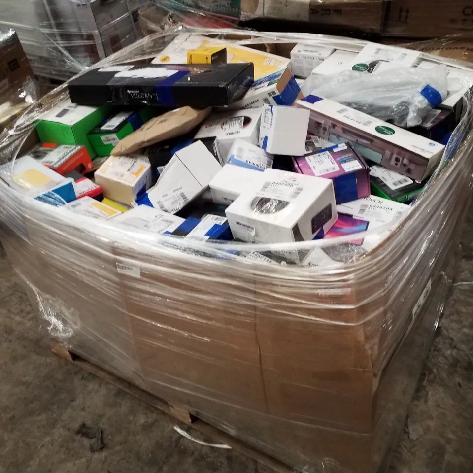 PALLET OF APPROXIMATELY 168 UNPROCESSED RAW RETURN HIGH VALUE ELECTRICAL GOODS TO INCLUDE;