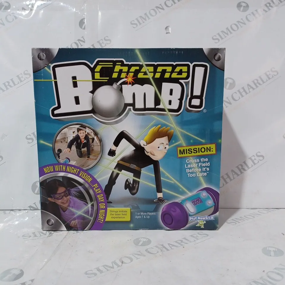 BOXED PLAY MONSTER CHRONO BOMB GAME