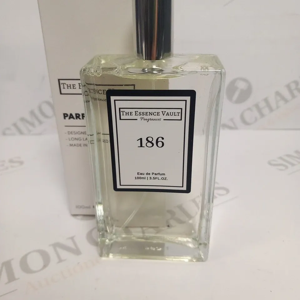 BOXED THE ESSENCE VAULT FRAGRANCES PARFUM NO 186 100ML