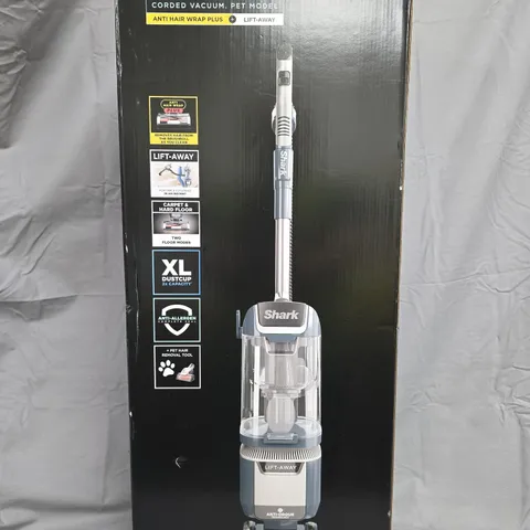 SHARK CORDED VACUUM CLEANER – PET MODEL WITH LIFT-AWAY (BOXED)