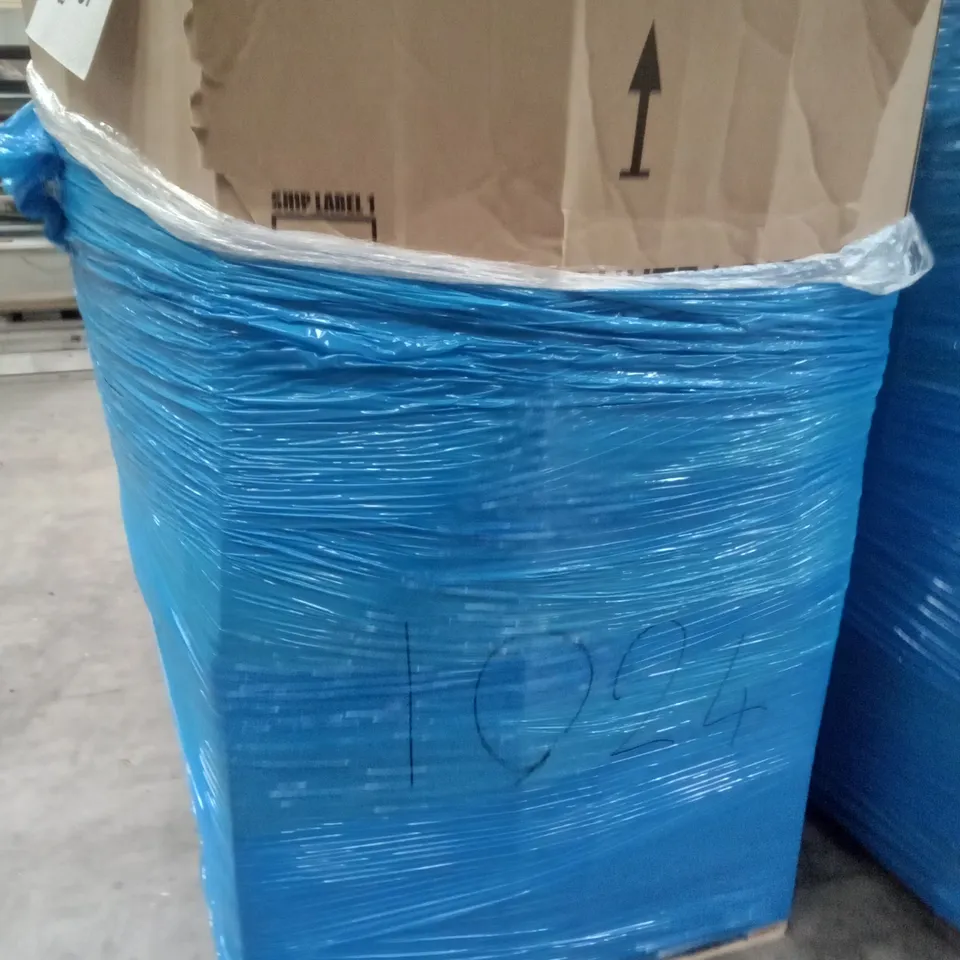 PALLET OF ASSORTED ITEMS INCLUDING ACCSTORE NON WOVEN FABRIC WARDROBE, GETFIT PREMIUM DOUBLE AIR BED, TOILET SEAT, HEATING BLANKET, HYGGER AQUARIUM LIGHT, NINJA FOODI 9.5L AIR FRYER
