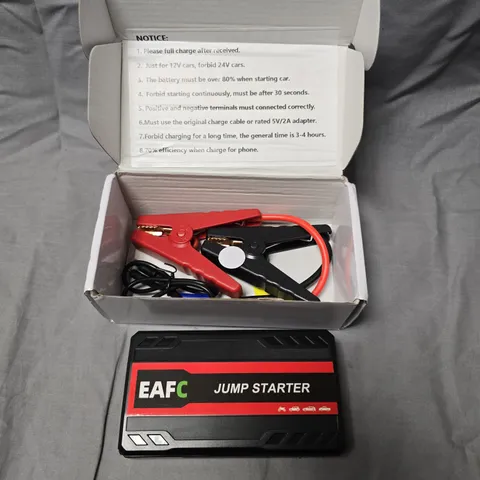 BOXED EAFC CAR JUMP STARTER 