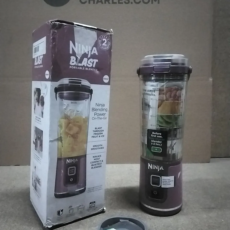 BOXED NINJA BLAST PORTABLE BLENDER 