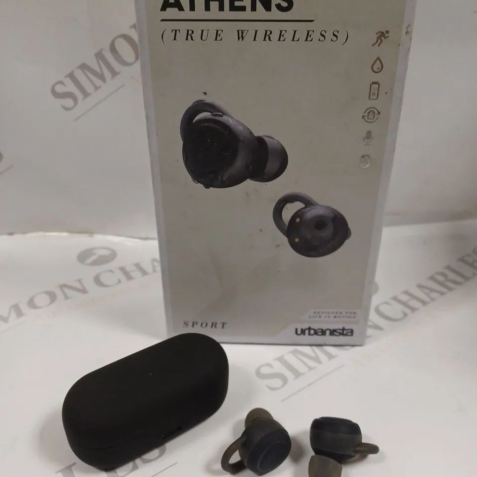BOXED URBANISTA ATHENS SPORT WIRELESS EARPHONES 