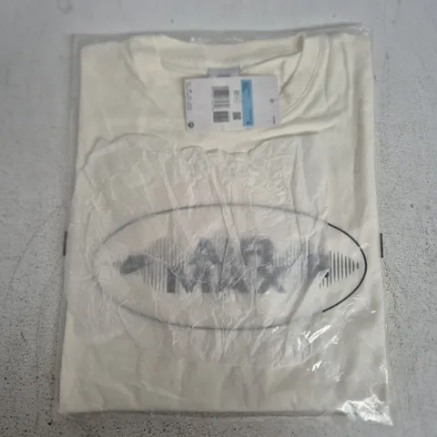BAGGED NIKE AIR MAX TEE IN WHITE - MEDIUM