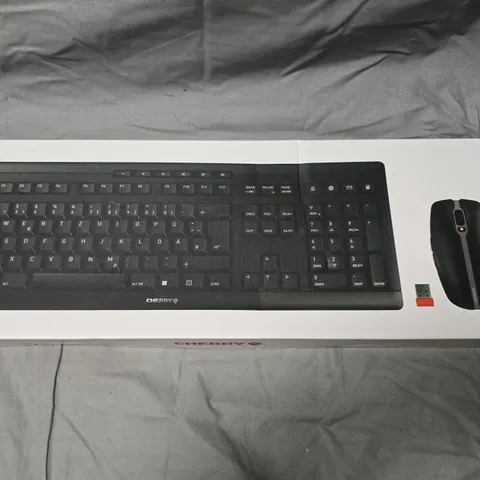 SEALED CHERRY WIRELESS KEYBOARD & MOUSE SET